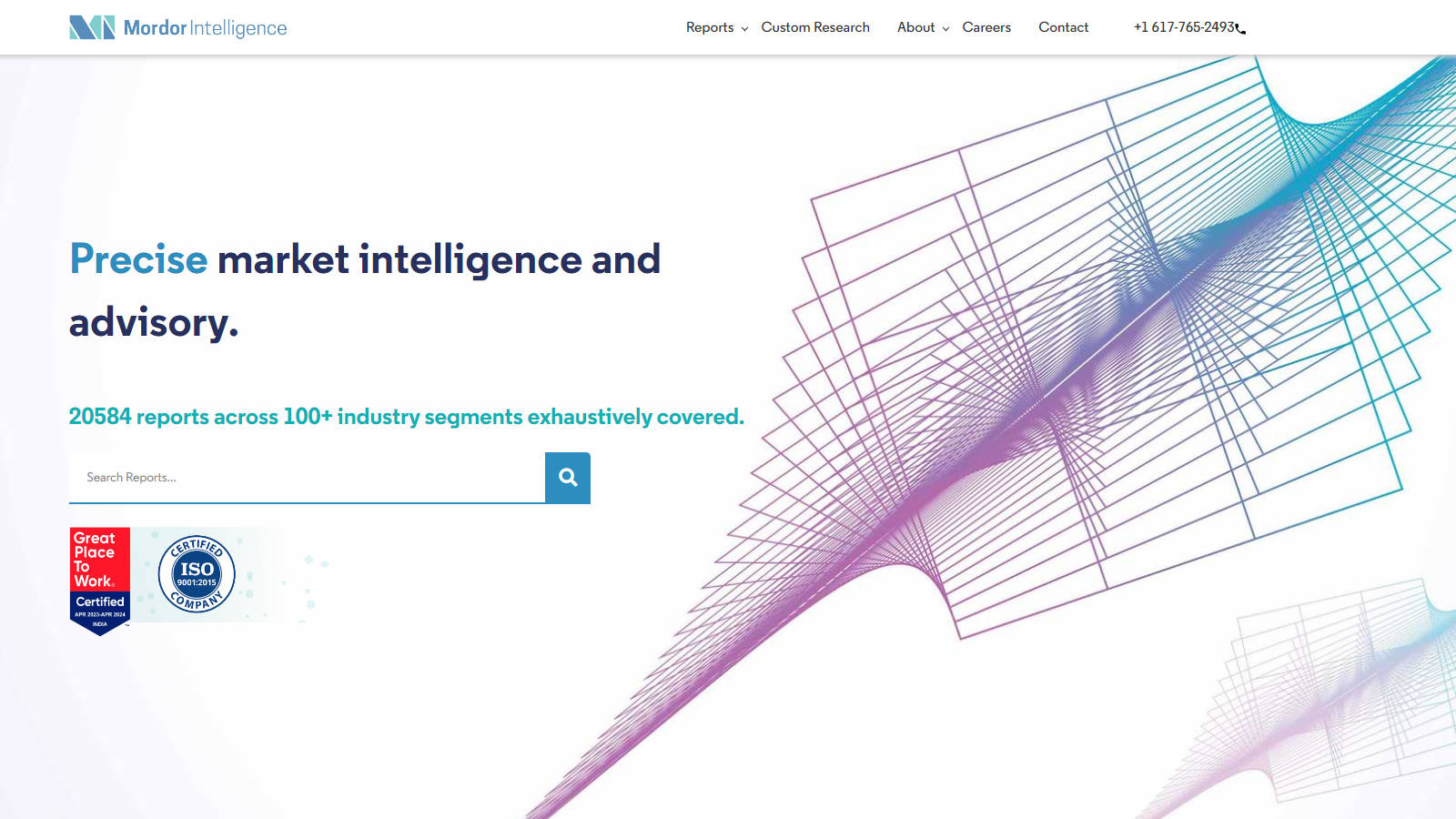 4. Mordor Intelligence™ (India) - Best for Market Intelligence Services